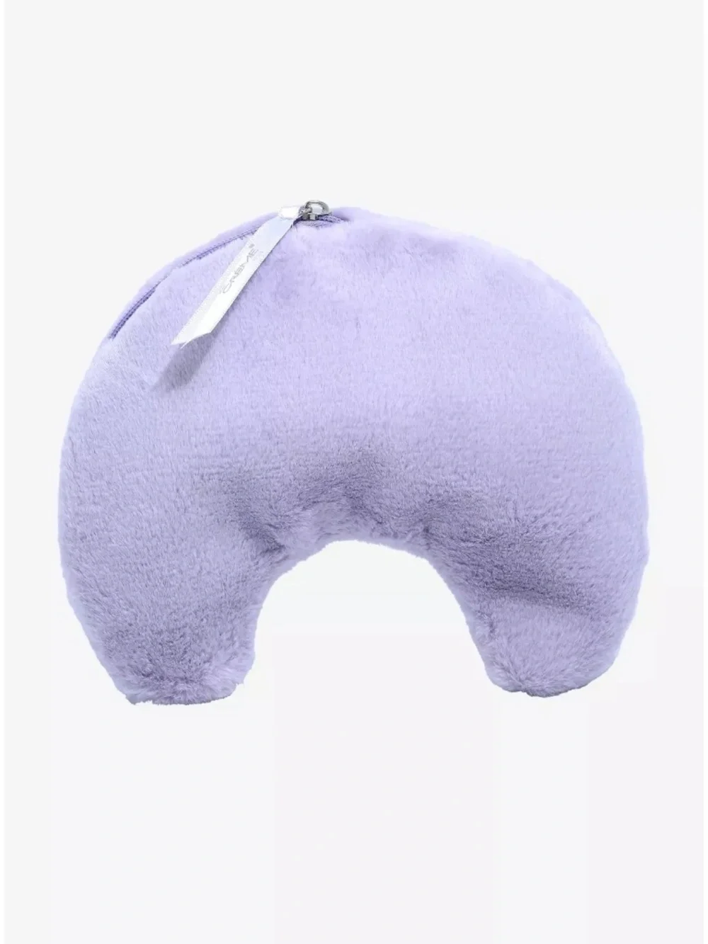 The Creme Shop Teddy Bag Moon Plush Makeup Pouch Cosmetic Lavender